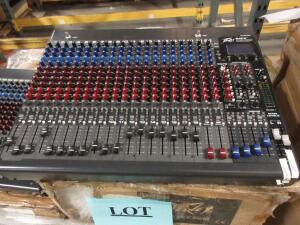 LOT (9) ASST'D PEAVEY MASTER 24FX MIXING CONSOLES, (CUSTOMER RETURNS), (LOCATION SEC.1)