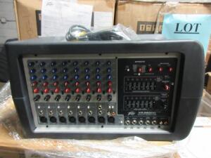 LOT (10) PEAVEY XR8600D 1200 WATTS POWER MIXERS, (CUSTOMER RETURNS), (LOCATION SEC.1)