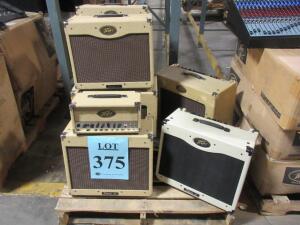 LOT (8) ASST'D PEAVEY CLASSIC AND DELTA BLUE GUITAR AMPS, (4) CLASSIC 30, (1) CLASSIC 20 WATT, (2) DELTA BLUES, (1) DELTA BLUES 210, (CUSTOMER RETURNS