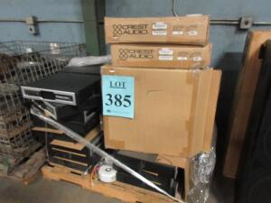 LOT ASST'D PEAVEY POWER AMPLIFIERS, (1 PALLET), (CUSTOMER RETURNS), (LOCATION SEC.1)