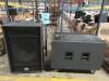 LOT (2) VERSARRAY 124 SPEAKERS, (CUSTOMER RETURNS), (LOCATION SEC.1)