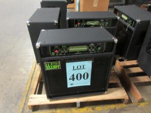 LOT (3) TRACE ELLIOT 1215 600W 1 X 15 BASS COMBO 12-BAND GRAPHIC EQ, (CUSTOMER RETURNS), (LOCATION SEC.1)