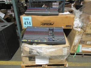 LOT (7) ASST'D PEAVEY MASTER 32FX MIXING CONSOLES, (CUSTOMER RETURNS), (LOCATION SEC.1)