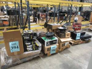 LOT ASST'D PEAVEY UHF WIRELESS SYSTEM, MICROPHONES, AND SPEAKERS, (3 PALLETS), (CUSTOMER RETURNS), (LOCATION SEC.1)