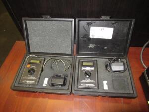 (2) GOULD-BASS DIGITAL MAGNETIC FIELD STRENGTH METERS