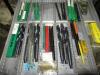 (LOT) ASSORTED DRILLS, TOOL HOLDER AND INSERTS, CABINET INCLUDED - 3