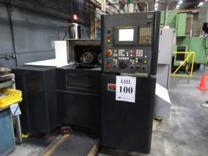 2010 KITAKO HS4200N 4-SPINDLE CNC TURNING CENTER, WITH FANUC SERIES 18I-TB PC BASED CNC CONTROL WITH TOUCH PAD AND LCD DISPLAY, MAX. TURNING DIA. - 7.