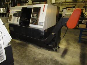 2005 MAZAK QUICK TURN NEXUS 200 CNC SLANT BED CHUCKER, WITH MAZATROL 640T NEXUS PC BASED CONTROL WITH TOUCH PAD AND LED DISPLAY, SWING OVER BED WAYS -