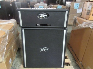 LOT (4) PEAVEY PS2 PA HEADS AND (4) PEAVEY 410 STEREO PA UNITS, (CUSTOMER RETURNS), (LOCATION SEC.7)
