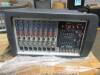 LOT (10) PEAVEY XR8600 1200 WATTS: 2 X 600 POWER MIXERS, (CUSTOMER RETURNS), (LOCATION SEC.1)