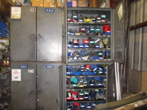 (LOT) ASSORTED REXROTH ELECTRONIC VALVES (CABINETS INCLUDED)