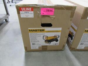 MASTER H-6514 190,000 BTU MULTI-FUEL PORTABLE FORCED AIR HEATER NEW ( LOCATED AT 1945 BURGUNDY PL ONTARIO CA 91761)