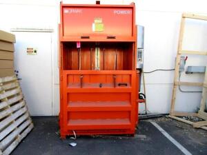 ORWAK MACH-3420 CARDBOARD BALER, POWER 480V ( LOCATED AT 1945 BURGUNDY PL ONTARIO CA 91761)