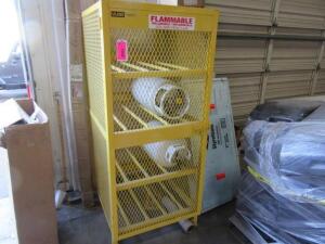ULINE FLAMMABLE LP CYLINDER CAGE, CAGE ONLY ( LOCATED AT 1945 BURGUNDY PL ONTARIO CA 91761)