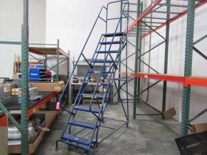 10' SAFETY LADDER ( LOCATED AT 1945 BURGUNDY PL ONTARIO CA 91761)