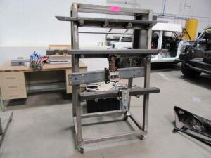 ROLLING RACK W/ ATTACHMENTS ( LOCATED AT 1945 BURGUNDY PL ONTARIO CA 91761)