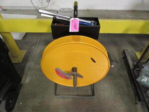 ULINE STRAPPING CART WITH TOOLS ( LOCATED AT 4502 BRICKELL PRIVADO ONTARIO CA 91761)