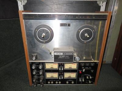 TEAC 4 CHANNEL STEREO TAPE DECK MODEL: A-2340R(STUDIO 1) (6520 SUNSET BOULEVARD HOLLYWOOD CA 90028)