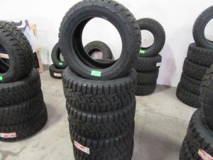 SET OF 5 33X12 50R20LT TOYO R/T TIRES NEW (LOCATED AT 4502 BRICKELL PRIVADO, ONTARIO CA 91761)