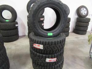 SET OF 4 35X12 50R20LT TOYO R/T TIRES NEW (LOCATED AT 4502 BRICKELL PRIVADO, ONTARIO CA 91761)