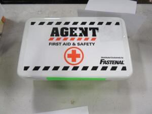 LOT OF 75 FASTENAL AGENT FIRST AID KIT (LOCATED AT 4502 BRICKELL PRIVADO, ONTARIO CA 91761)