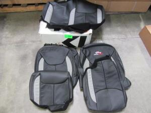 LOT OF KATZKIN LEATHER FASTBACK JK SEAT COVERS (LOCATED AT 4502 BRICKELL PRIVADO, ONTARIO CA 91761)