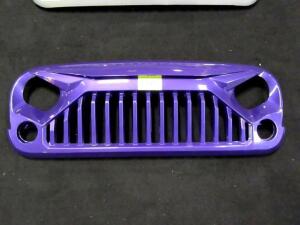 AFB JeeP JK BADGER 3 & 4 DOOR AFTERMARKET CUSTOM GRILL PURPLE (LOCATED AT 4502 BRICKELL PRIVADO, ONTARIO CA 91761)