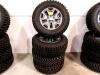 SET OF 4 JeeP JK STOCK 17" WHEELS W/ LT255/75 R17 BFGOODRICH TIRES (LOCATED AT 4502 BRICKELL PRIVADO, ONTARIO CA 91761)