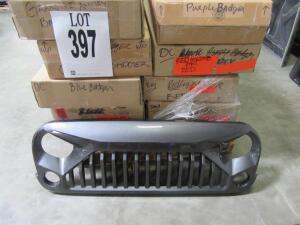 LOT OF 10 CLIFFRIDE AFTERMARKET JK ANGRY BADGER GRILL ASST'D COLORS (LOCATED AT 4502 BRICKELL PRIVADO, ONTARIO CA 91762)