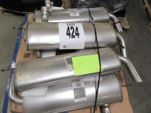 LOT OF 12 JEEP JK STOCK EXHAUST (LOCATED AT 4502 BRICKELL PRIVADO, ONTARIO CA 91762)