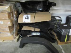 LOT OF 14 JEEP JK STOCK FRONT FENDER (LOCATED AT 4502 BRICKELL PRIVADO, ONTARIO CA 91762)