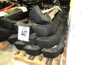 LOT OF 17 JEEP JK STOCK REAR BUMPERS (LOCATED AT 4502 BRICKELL PRIVADO, ONTARIO CA 91762)