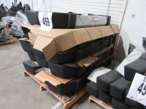 LOT OF 14 JEEP JK STOCK REAR BUMPER (LOCATED AT 4502 BRICKELL PRIVADO, ONTARIO CA 91762)